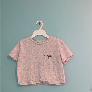 Brandy Melville Waimea Shark Resort Crop Top